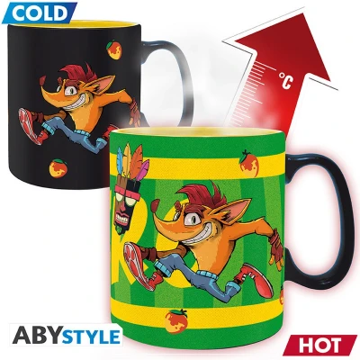 Afbeelding van Crash Bandicoot Heat Change Mug Nitro