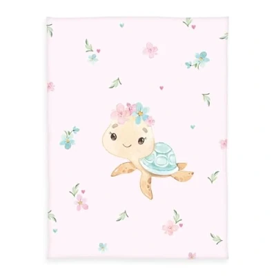 Afbeelding van babybest® Microvezel fleece deken regenboog panda 75 x 100 cm