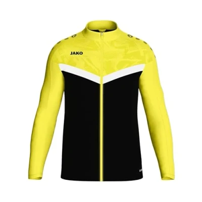 Afbeelding van Jako Iconic Polyestervest Heren Zwart / Zachtgeel Maat: 4XL