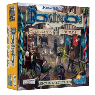 Afbeelding van Rio Grande Games: Dominion Cornucopia &amp; Guilds 2e editie uitbreidingsbordspel, Time of The Harvest, vanaf 14 jaar, 2 4 spelers, 30 minuten