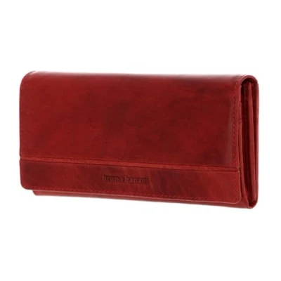 Afbeelding van bruno banani Portemonnee Frankfurt Wallet with Flap Red Rood