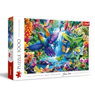 Afbeelding van Trefl cccc puzzel met 1000 stukjes DIY vogels, Creatieve ontspanning, voor volwassenen en kinderen vanaf 12 jaar
