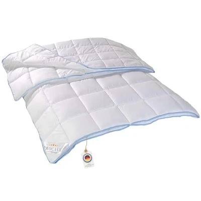 Afbeelding van PROCAVE TopCool 4 seizoenen kwaliteit dekbedovertrek met drukknopen voor winter en zomer Soft Comfort dekbed 135x200cm
