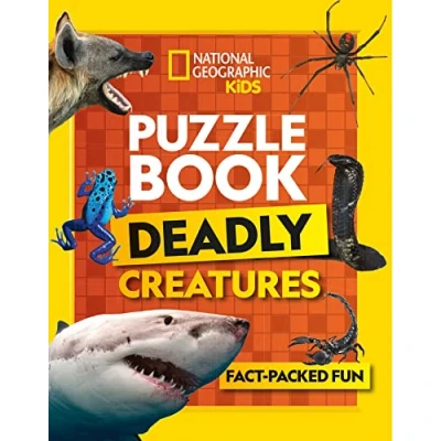 Afbeelding van Puzzle Book Deadly Creatures: Brain Tickling Quizzes, Sudokus, Crosswords and Wordsearches