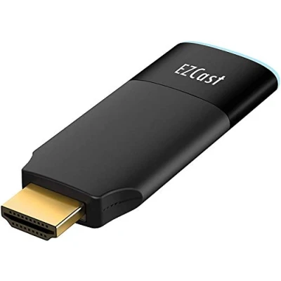 Afbeelding van EZCast 2 Universele Draadloze Display Ontvanger, Ondersteunt 2.4/5 GHZ WiFi, Compatibel met Android/iOS/Windows/MacOS, EZAIR DLNA Miracast Airplay spiegelen