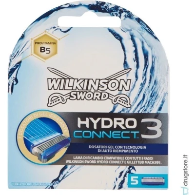 Afbeelding van Wilkinson Hydro 3 Connect Navulmesjes 5 Stuks