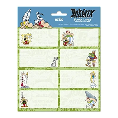 Afbeelding van Erik® Etiketten Asterix and Obelix 16 Zelfklevende Stickers