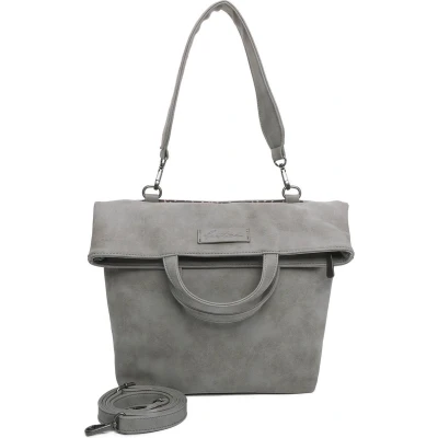 Afbeelding van Fritzi aus Preußen Schoudertas Vintage Roja02 Hobo Bag Rock Grijs