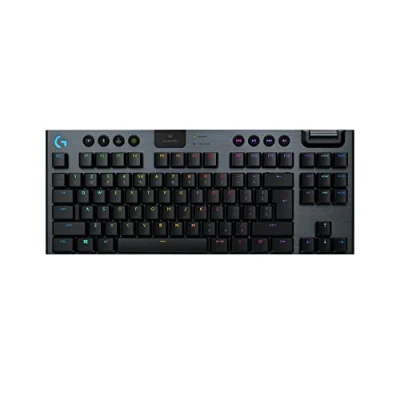Afbeelding van Logitech G915 TKL Tenkeyless Lightspeed Draadloos RGB Mechanisch Gaming Toetsenbord QWERTY
