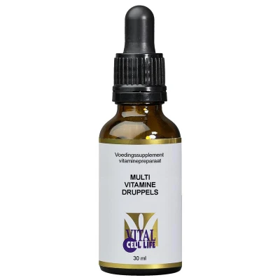 Afbeelding van Vital Cell Life Multi vitamine druppels 30 ml