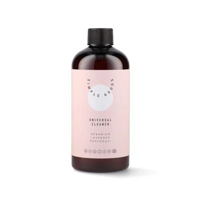 Afbeelding van Simple Goods Cleaning Vloeibaar Universal Cleaner Geranium, Lavendel, Patchouli 500ml