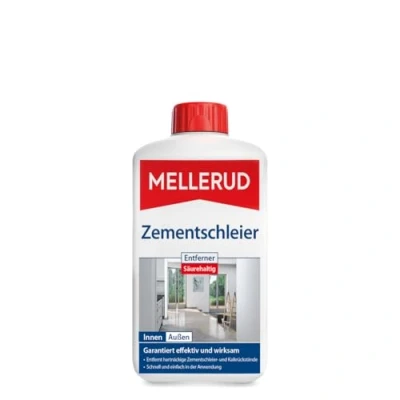 Afbeelding van MELLERUD Cementsluierverwijderaar, 1 x l, efficiënt reinigingsmiddel tegen cementsluier, cementresten en vele andere verontreinigingen