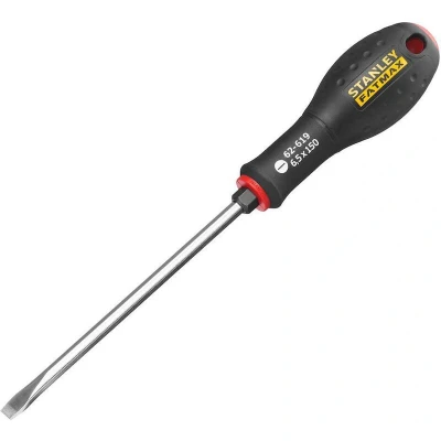 Afbeelding van Stanley FatMax schroevendraaier gleuf (met zeskantaanzet, 6,5x150 mm, drie componenten handgreep) FMHT0 62619