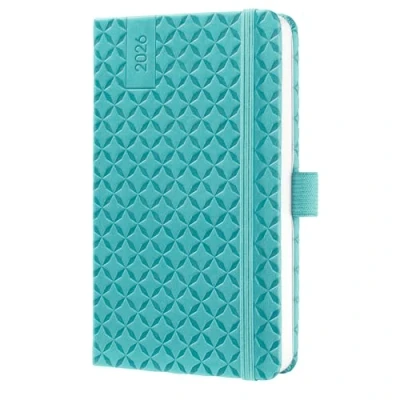 Afbeelding van SIGEL J6102 Wochenkalender Jolie 2026, ca. A6, , petrolgrün: Agenda Jolie, Flair, Aqua Green, Hardcover