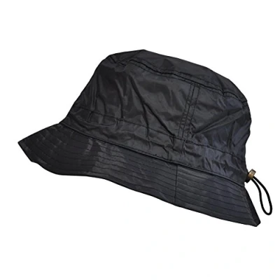 Afbeelding van TOUTACOO, Regenhoed, Rain Bob, Nylon Verstelbaar (01 Zwart/S)
