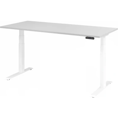 Afbeelding van XDKB 19 W Bureau Grijs 180 x 80 Tafelhoogte I Elektrisch in hoogte verstelbaar
