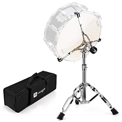 Afbeelding van Vangoa Snare Staan Lichtgewicht Dubbel Verstevigd Statief Drum Stand met Draagtas