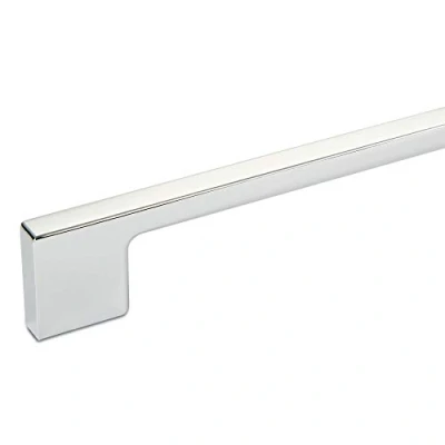 Afbeelding van Meubelgreep BG02 Boorgat afstand 256 mm booggreep gepolijst chroom van SOTECH