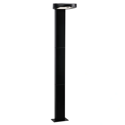 Afbeelding van Paulmann Outdoor Solar LED bolderlamp Ryse IP44 met bewegingsmelder