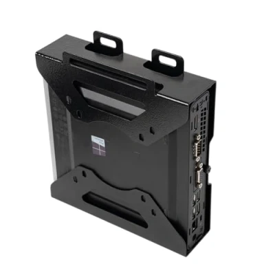 Afbeelding van Shinar Metalen houder compatibel met Dell Mini PC houder, montagebeugel, vormfactor behuizing, VESA bevestigingsadapter, ondertafel en wandhouder. Geschikt voor MFF3040, 3046, 3050, 3070, 3080, 5050,
