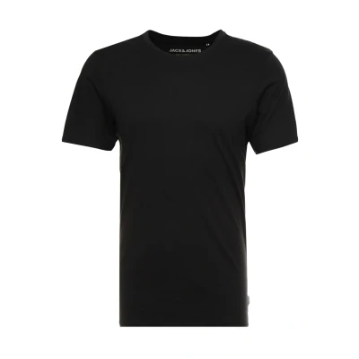 Afbeelding van Jack &amp; Jones JJE TEE Oneck Tshirt basic, Heren, Maat: Medium, Black