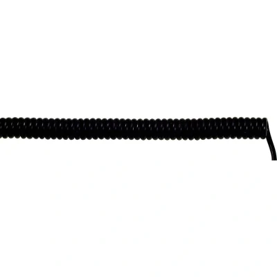 Afbeelding van LAPP 73220233 spiraalkabel UNITRONIC® SPIRAL 400mm / 1600mm 12 x 0.14mm² zwart 1st.