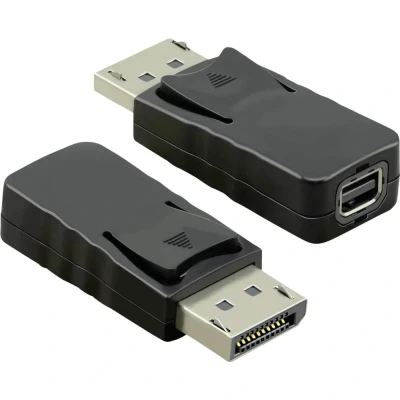 Afbeelding van Value 12.99.3160 Adapter [1x DisplayPort stekker 1x Mini bus] Zwart