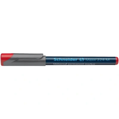 Afbeelding van Schneider universele permanent marker Maxx 224 M rood S 1202