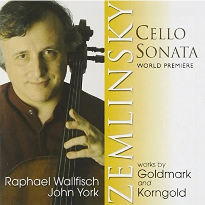 Afbeelding van Wallfisch, Raphael; John York Zemlinsky: Cello Sonata, Works By G (CD)