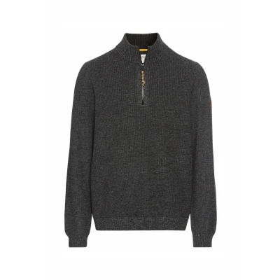 Afbeelding van camel active Heren 409530 4k06 Pullover Trui, Asfalt, XXL, XXL