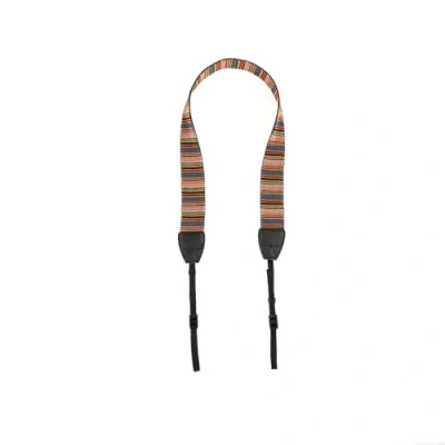 Afbeelding van Caruba Camera Halsband Retro Veiligheid Comfort Verstelbaar Geweven Textuur Accessoires, 110 x 4 cm