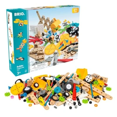Afbeelding van BRIO Builder Creative Set 271 delig Constructiespeelgoed voor Jongens en Meisjes
