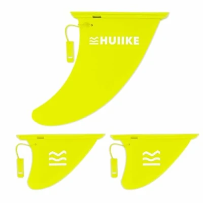 Afbeelding van Vervangende Set van 3 Afneembare Peddelbordvinnen HUIIKE Vinnen voor Peddelbordvervanging, Accessoires Peddelbord, Sup vin, Peddelbordvin, Peddelbord