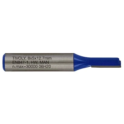 Afbeelding van Tivoly XT60642067833 Rechte bovenfrees 1 diamantgeslepen snijkant Ø 5 mm