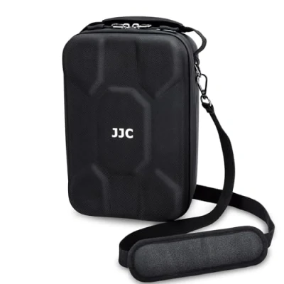 Afbeelding van JJC Schokbestendige harde cameratas, personaliseer opbergdoos voor Nikon Z50 Z30 Z8 Z7 II Z6 Canon EOS R50 R100 R10 R8 R7 R6 Mark R5 Sony A7 IV III A7R V met lens en meer, Zwart, Camera Case