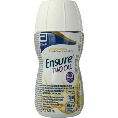 Afbeelding van Abbott Ensure Twocal Banaan Multi verpakking 30x200ML