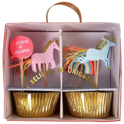 Afbeelding van meri cupcake set eenhoorn