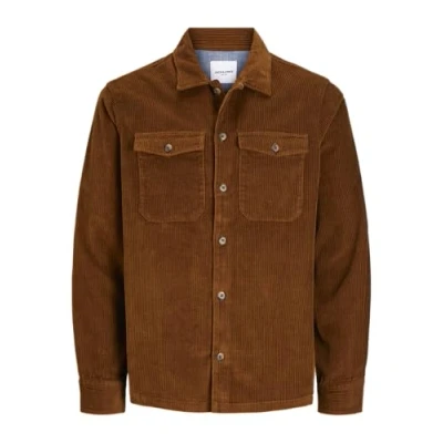 Afbeelding van Jack &amp; Jones Jeleddie Corduroy Overshirt LS SN, Monks Robe, XS