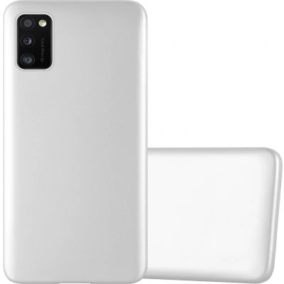 Afbeelding van Cadorabo Hoesje geschikt voor Samsung Galaxy A51 4G / M40s in METALLIC ZWART Beschermhoes gemaakt van flexibel TPU silicone Case Cover