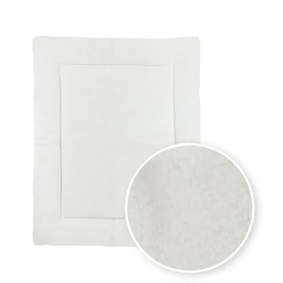 Afbeelding van Meyco Boxkleed Boucle Uni Offwhite