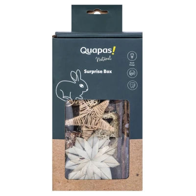 Afbeelding van Quapas! Nibble Giftbox Stars &amp; Balls Speelgoed 150 g L