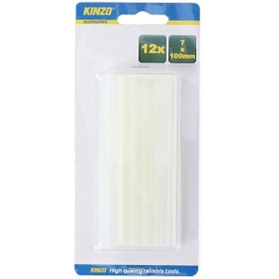 Afbeelding van Kinzo Lijmpatronen voor Lijmpistool 12 stuks 7 x 100 mm