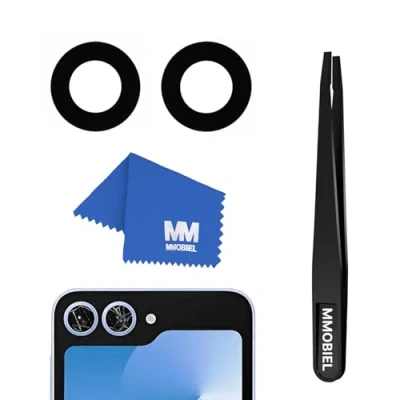 Afbeelding van MMOBIEL Glas Lens Back Camera Geschikt voor Samsung Galaxy Z Flip6 Incl. Dubbelzijdige Tape , Pincet en Doekje