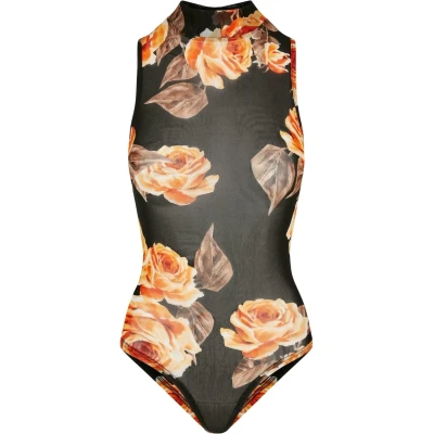 Afbeelding van Urban Classics Sleeveless Body, Dames, Maat: 4XL, Mangorose