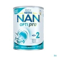 Afbeelding van Nestlé Nan Optipro 2 Opvolgmelk vanaf 6 maanden Flesvoeding Baby 1 x 800 gr