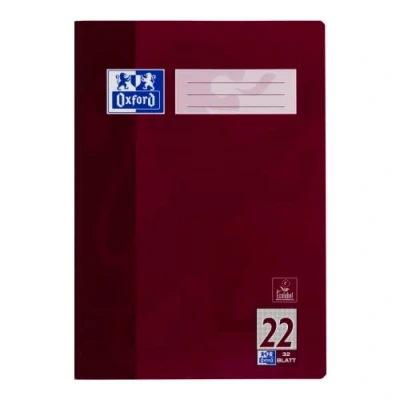 Afbeelding van Oxford Schoolschrift A4, 32 vellen, 90 g/m2 optisch papier Liniatuur 22 geruit 1 Stuk verpakking van