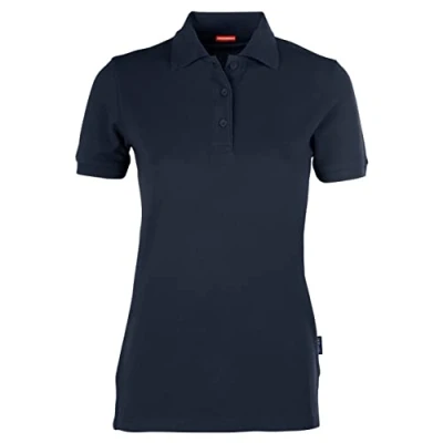 Afbeelding van Women&#039;s Heavy Polo &#039;Performance&#039; met korte mouwen Navy XL