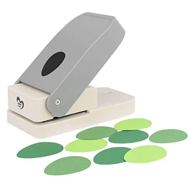 Afbeelding van Ideen mit Herz Power jumbo stans ei motiefpons paaskaart maken motiefperforator voor papier maak bijvoorbeeld wenskaarten of cadeaulabels Pasen stans: 6,3 cm x 4,4
