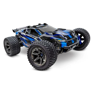 Afbeelding van Rustler 4X4 Ultimate 1op10 scale 4WD Stadium Truck met TSM blauw