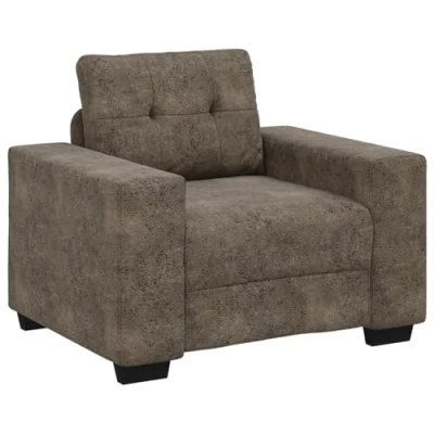 Afbeelding van vidaXL Donkergrijs Polyester gemengd stof Middelgroot Ergonomisch